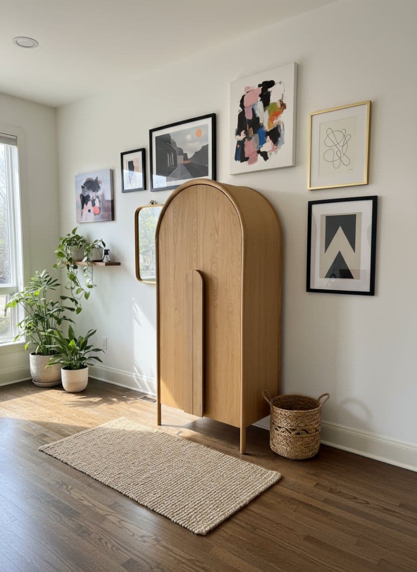 Annie 38" Natural Storage Cabinet by Leanne Ford