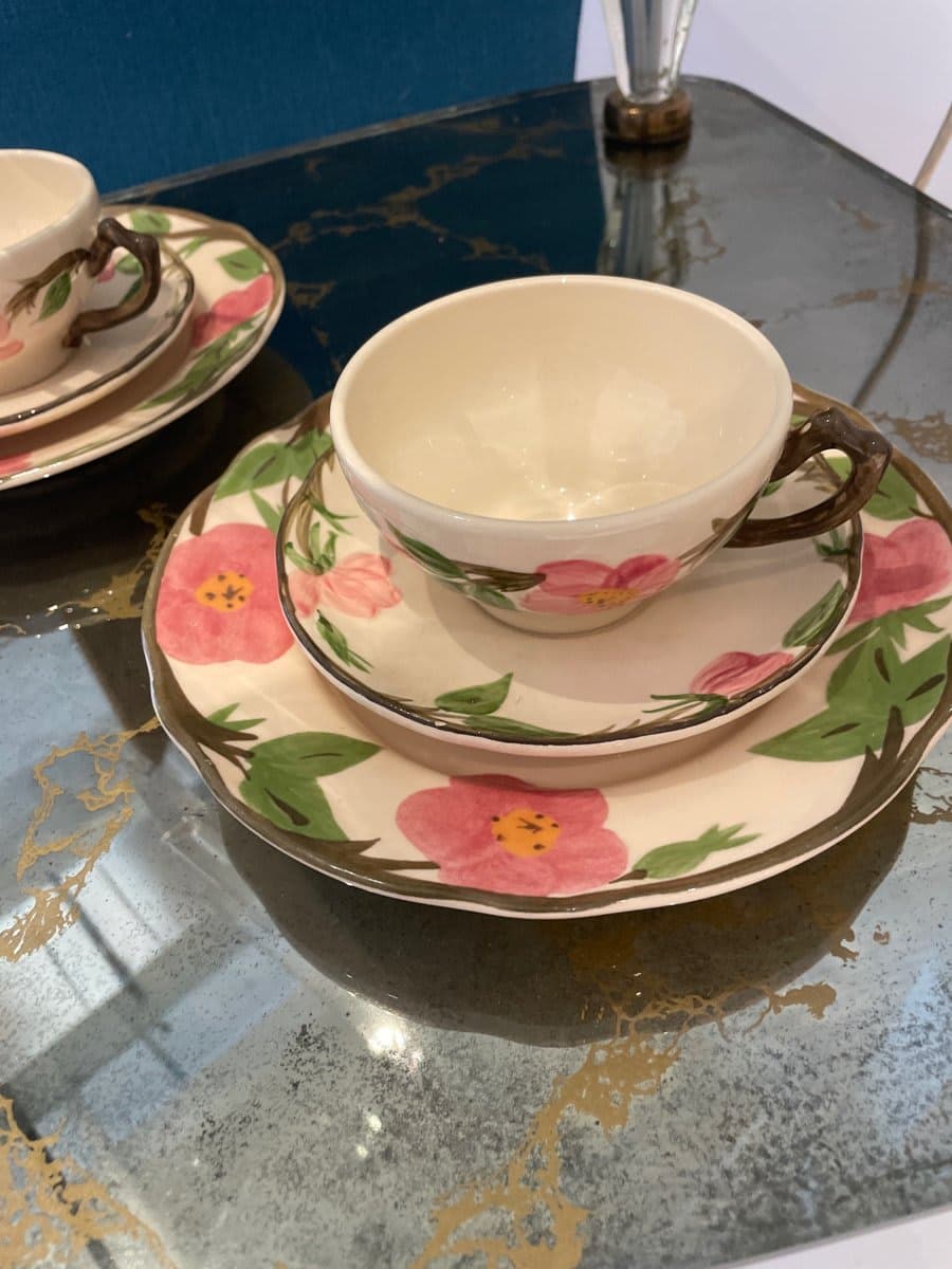 Franciscan Desert Rose Cup, Saucer & Plate Set - photo 1