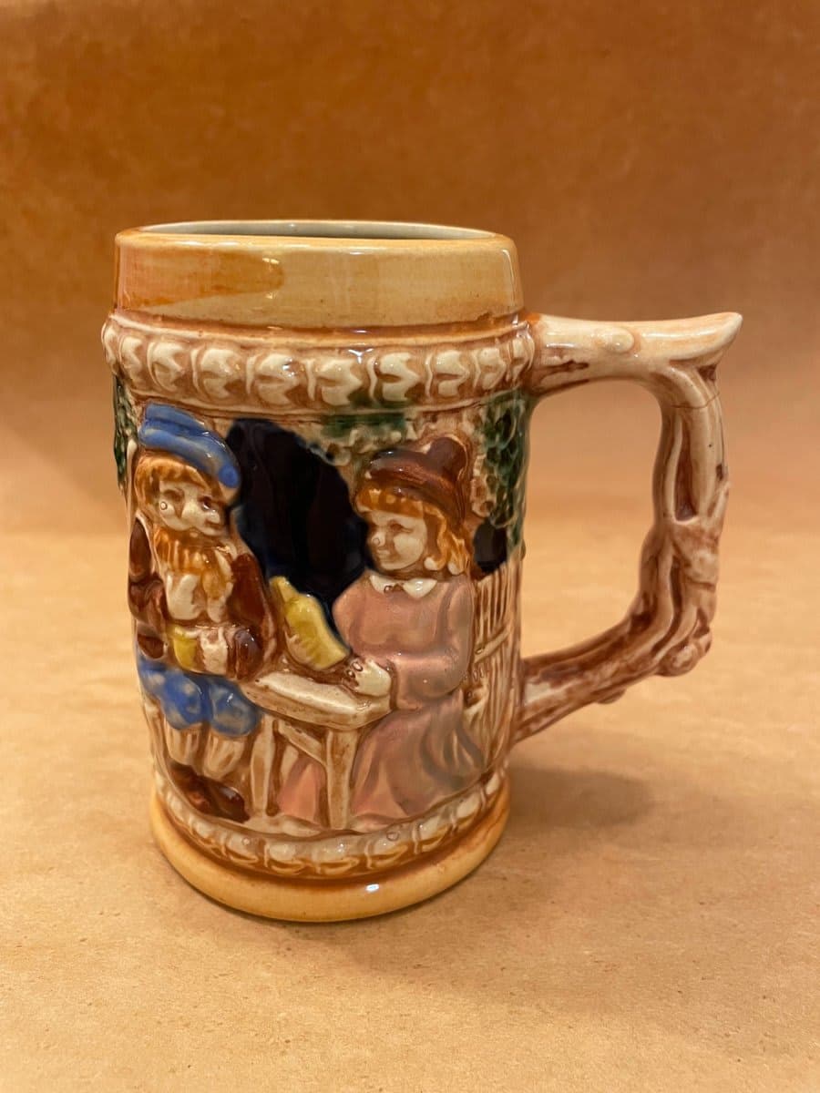 Vintage German Decorative Beer Stein