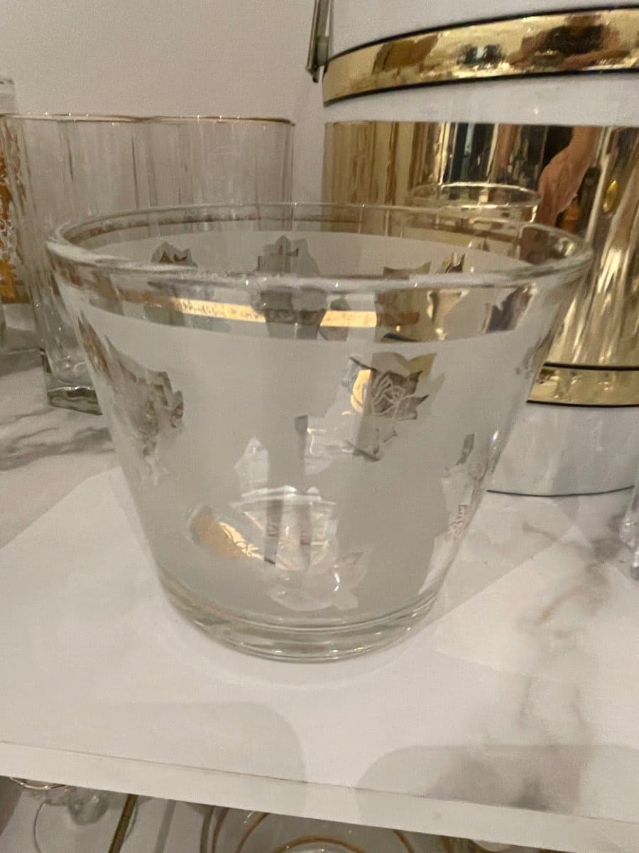 vintage barware bowl