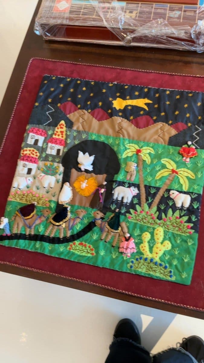 Unbranded Textile Art Multicolor