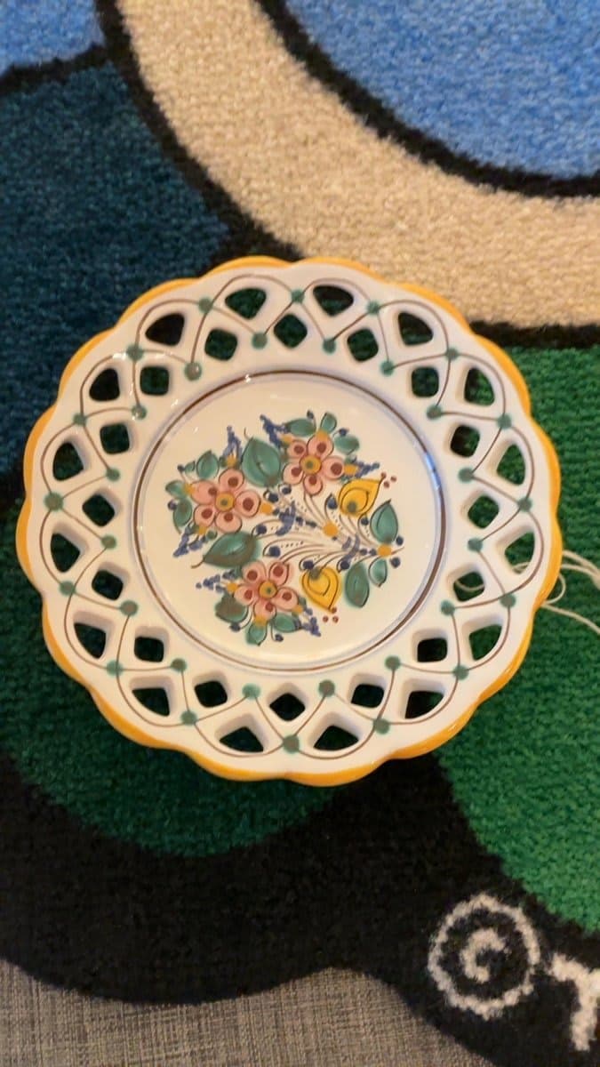 Decorative Plate Multicolor 8