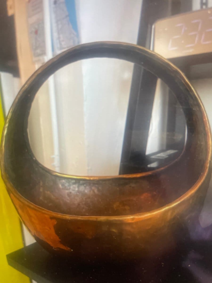 metal bowl