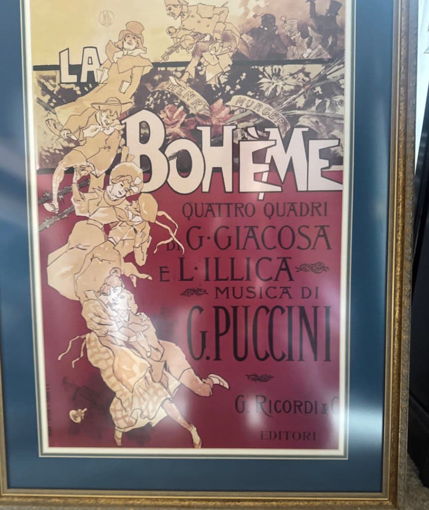 Adolfo Hohenstein La Boheme
