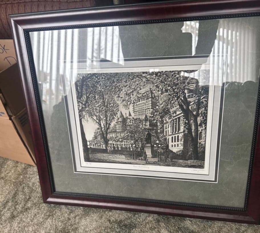 Paul Montgomery signed print