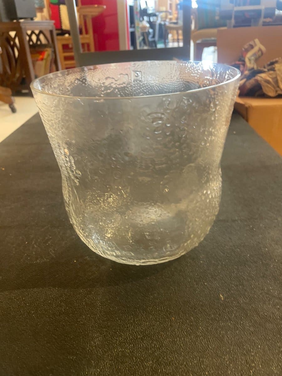 ARABIA Danish Finland molded glass bowl