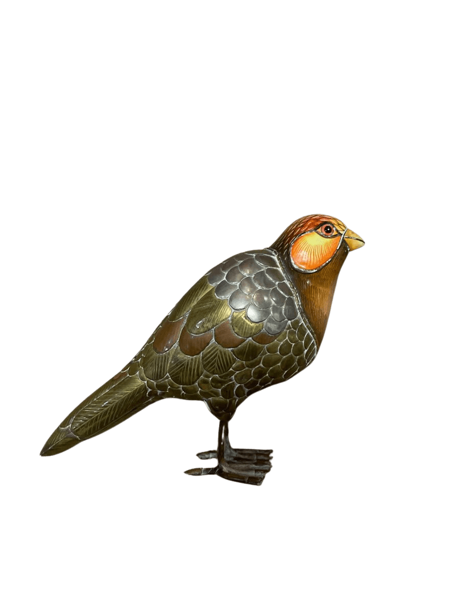 Sergio Bustamante 78/150 enameled finch