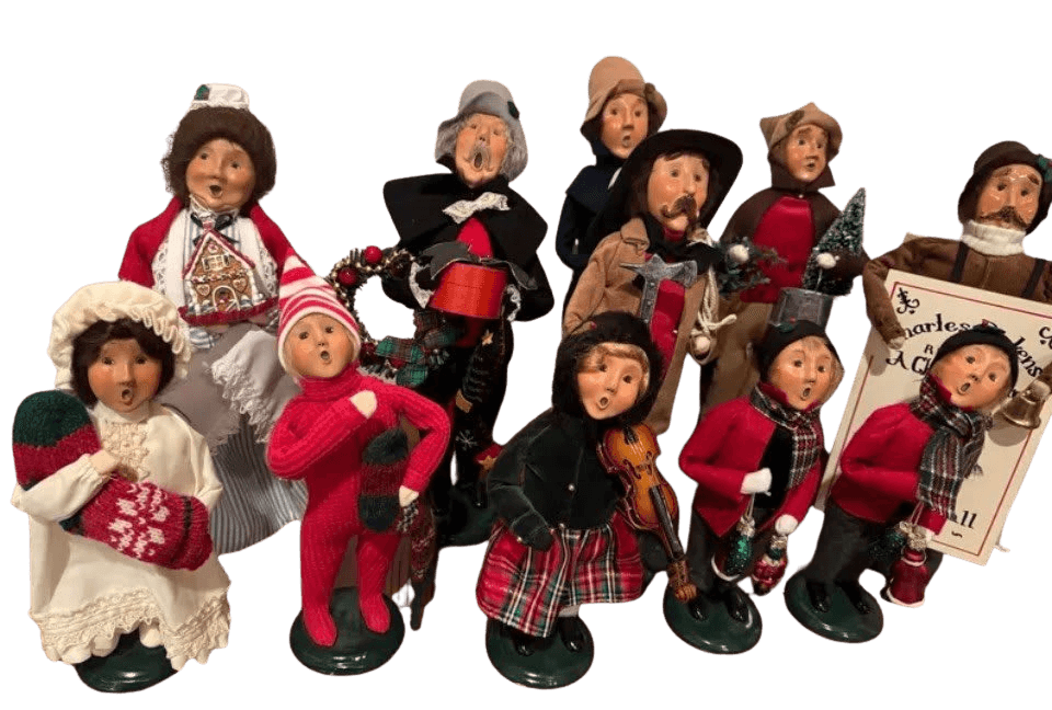 Byers' Choice Carolers Christmas Figurines Set (10 Pieces) - photo 1
