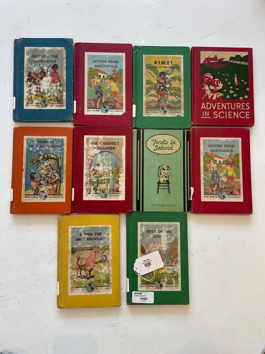 Vintage Mid-Century Children's Library Books (Lot of ~10) - photo 1