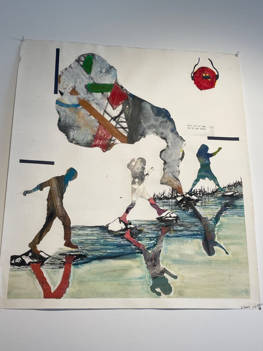 Kevin Blake Art, where the sea saws and the saws squalls