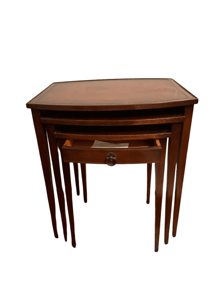 Vintage Genuine Mahogany Furniture Piece with Mahogany Association Label - photo 1