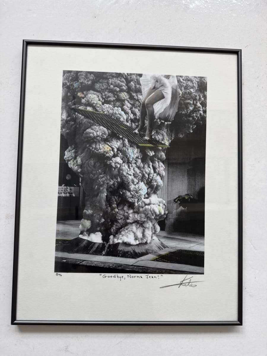 Barry Kite - Signed Photomontage Art Print 'Goodbye, Norma Jean!' 1996