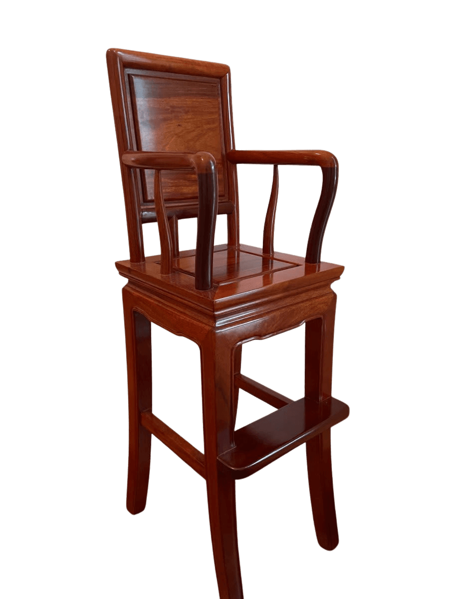 Chinese Rosewood High Chair / Tall Accent Chair