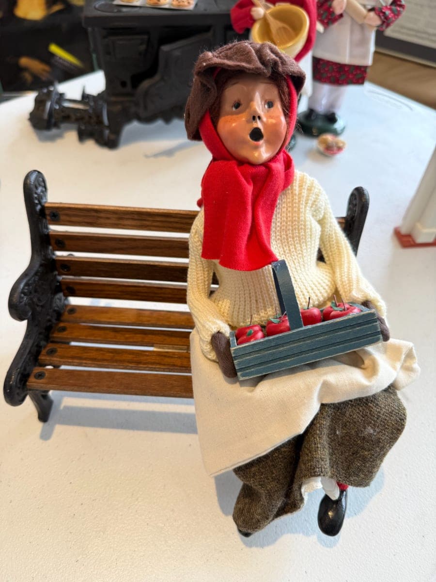 Byers Woman on Bench - photo 1