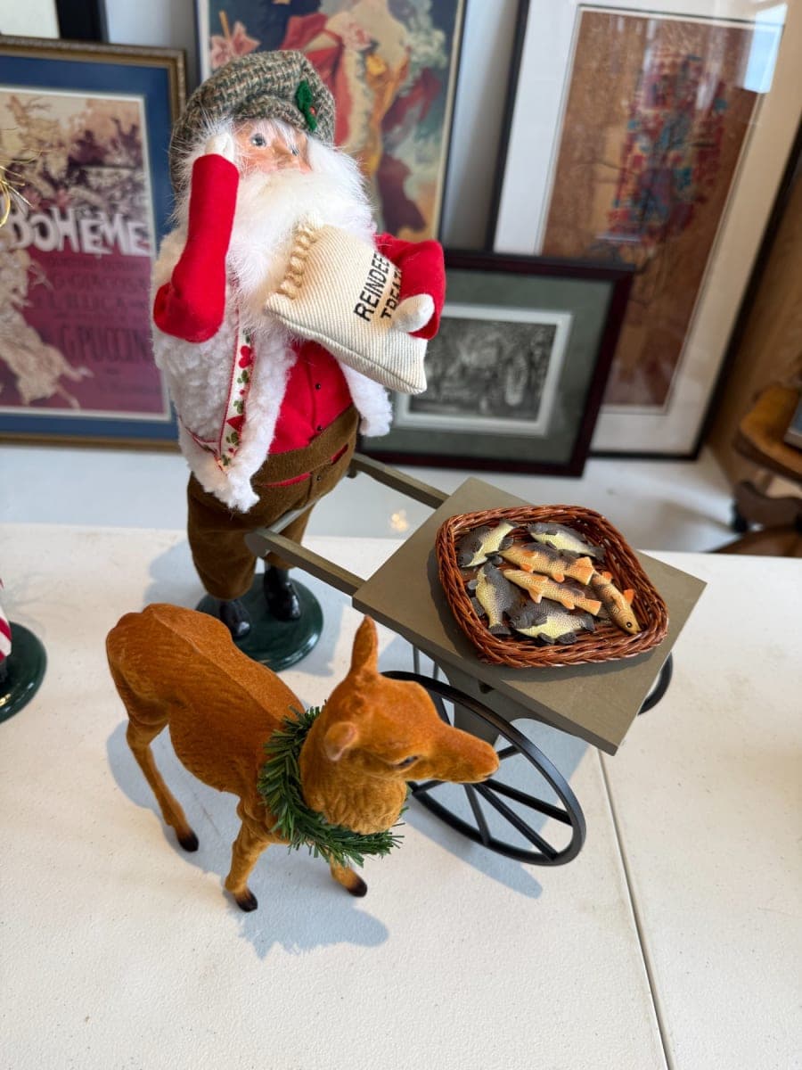 Byers Santa with Reindeer - photo 1