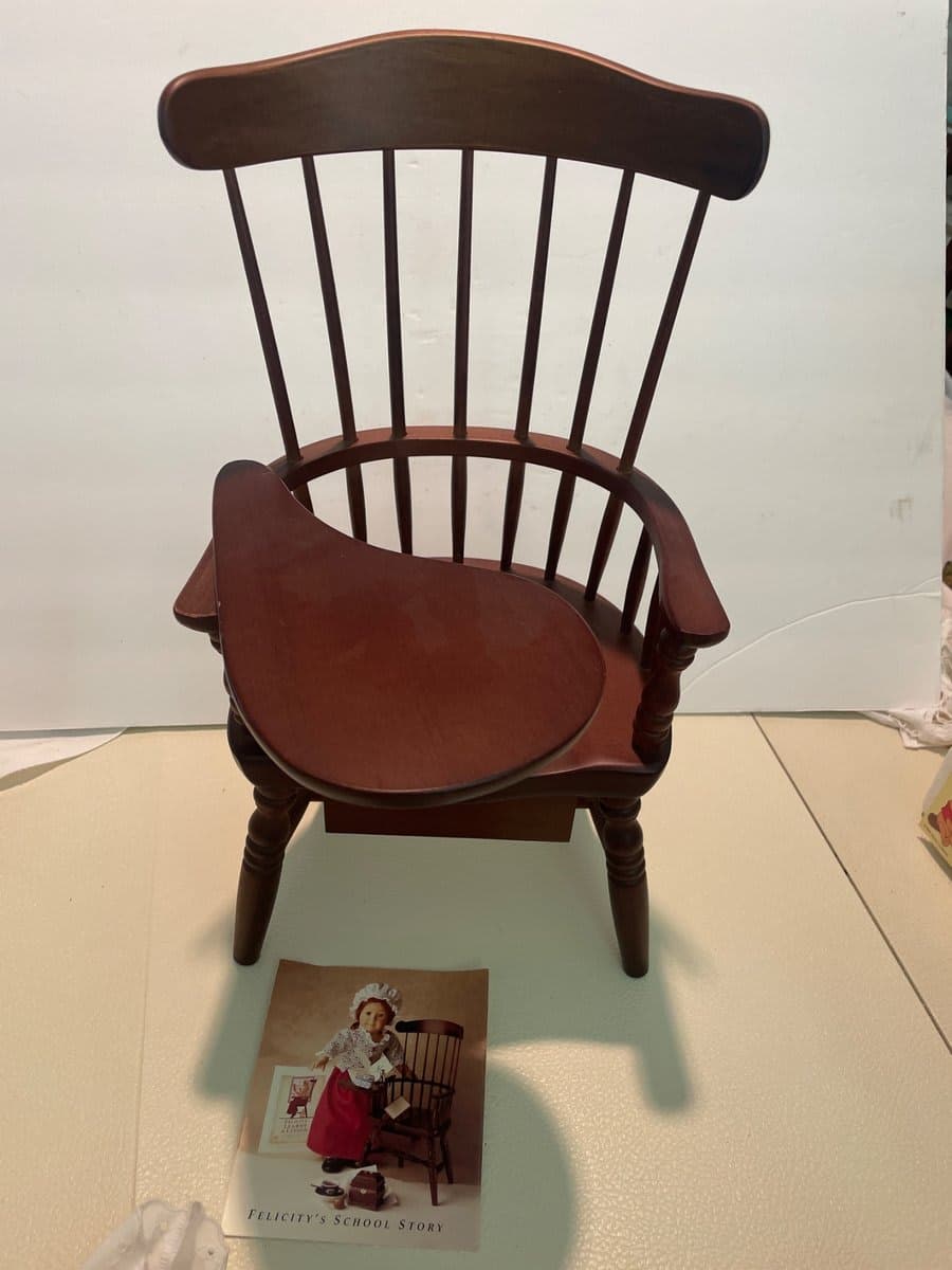 American Girl Felicity Windsor Chair for 18" Doll - photo 1