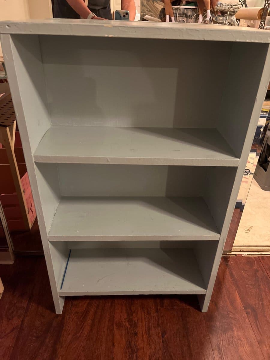 Children's Painted Wood Bookcase - 4 Shelf - photo 1