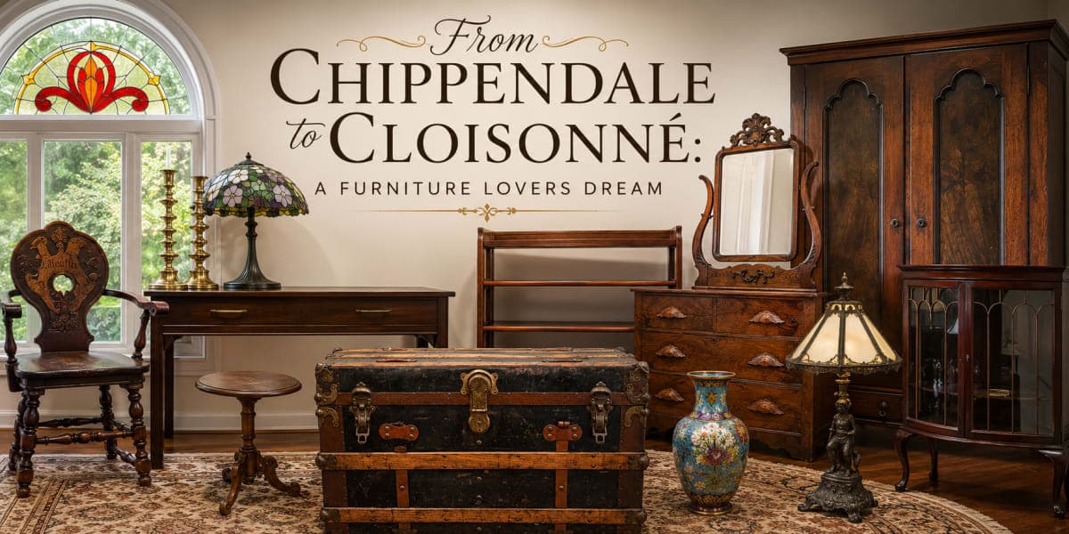 From Chippendale to Cloisonné: A Furniture Lovers Dream