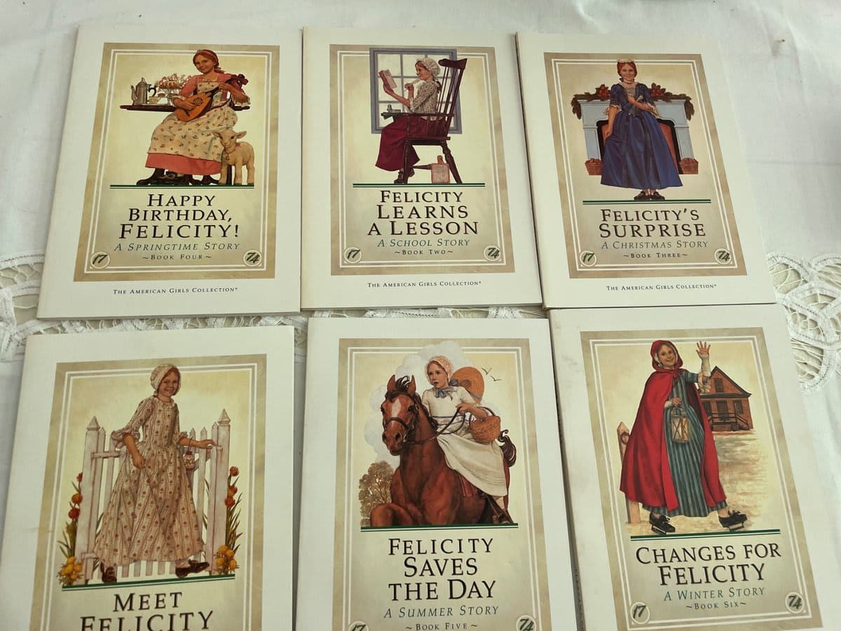 American Girl Felicity Complete 6-Book Series Set - photo 1