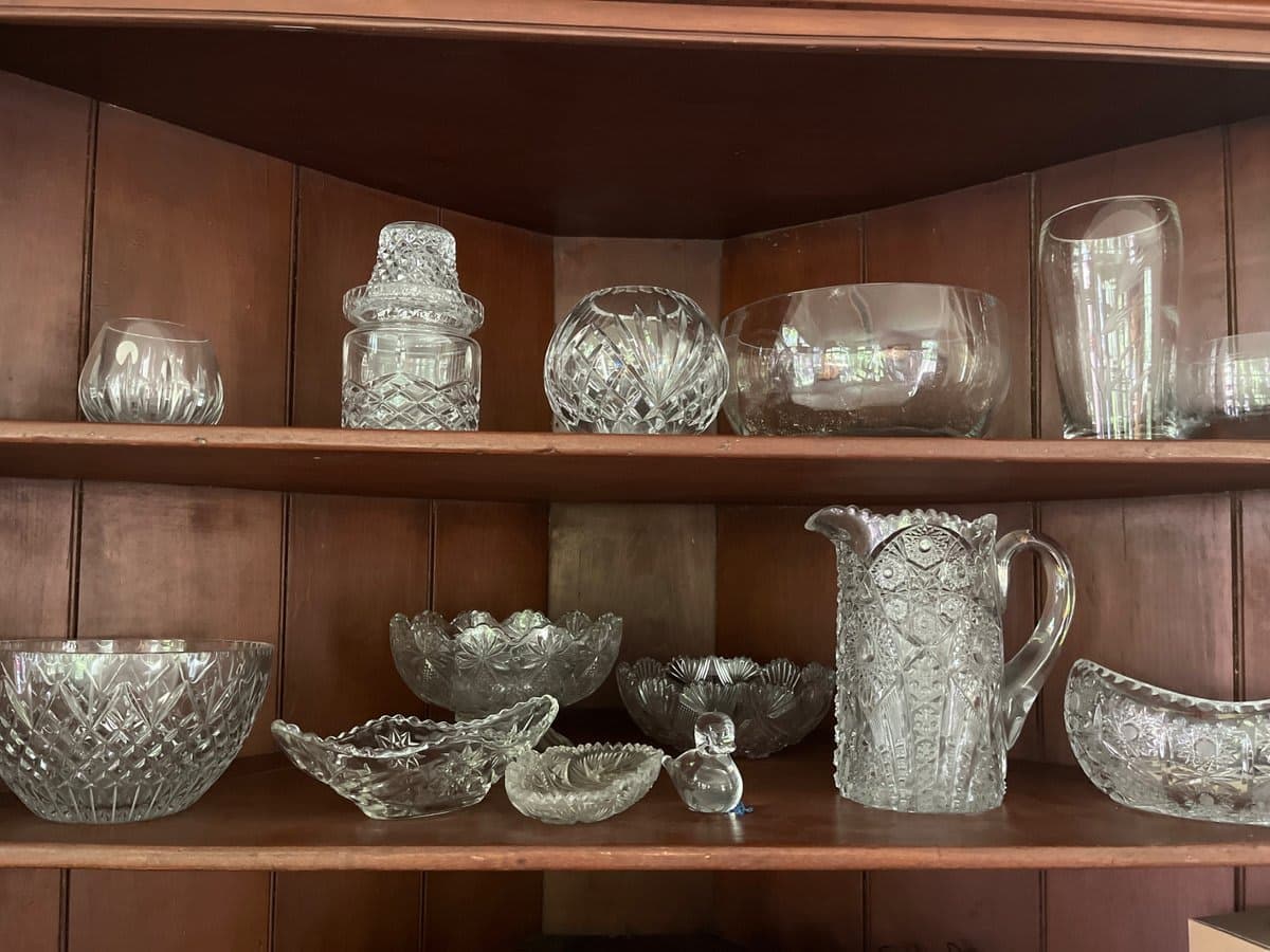Assorted American Brilliant Cut Glass Collection (15+ Pieces) - photo 1