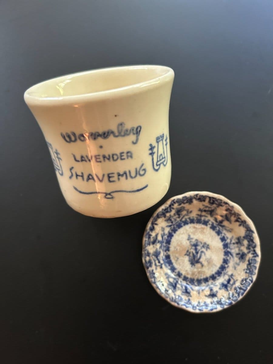 Worpperling Lavender Shave Mug and Decorative Teabag rest - photo 1