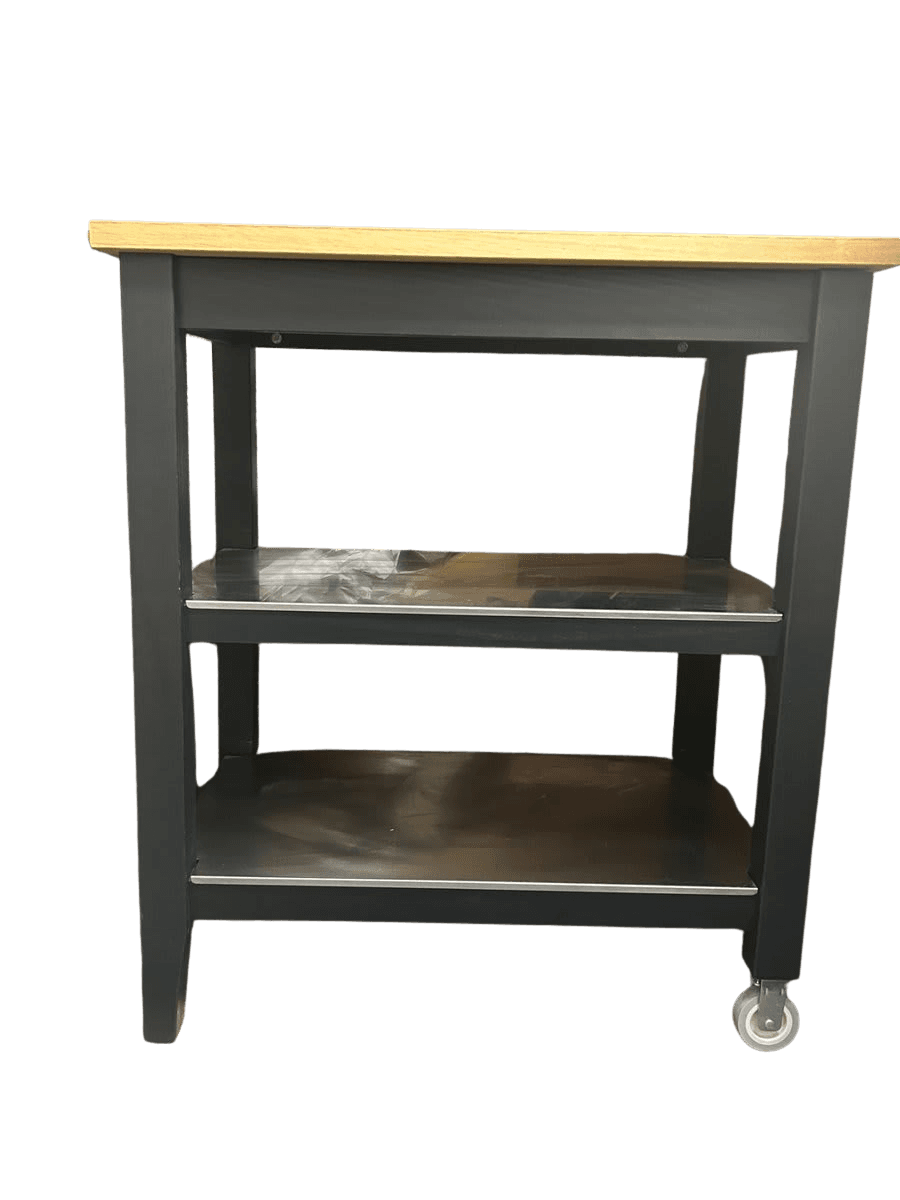 IKEA Stenstorp Kitchen Island Cart with Butcher Block Top - photo 1