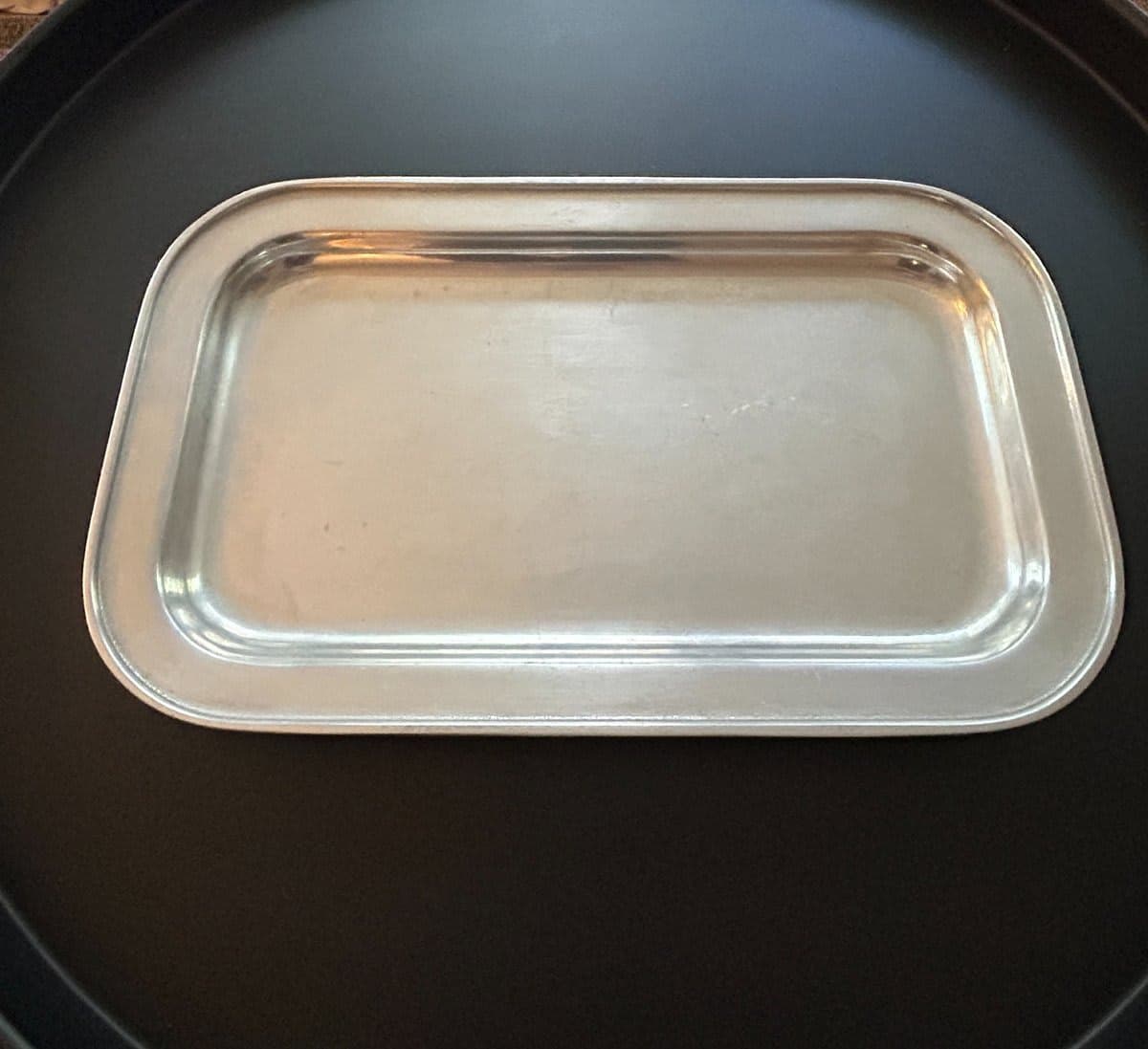 Vintage Williams Sonoma Cast Aluminum Serving Tray - photo 1