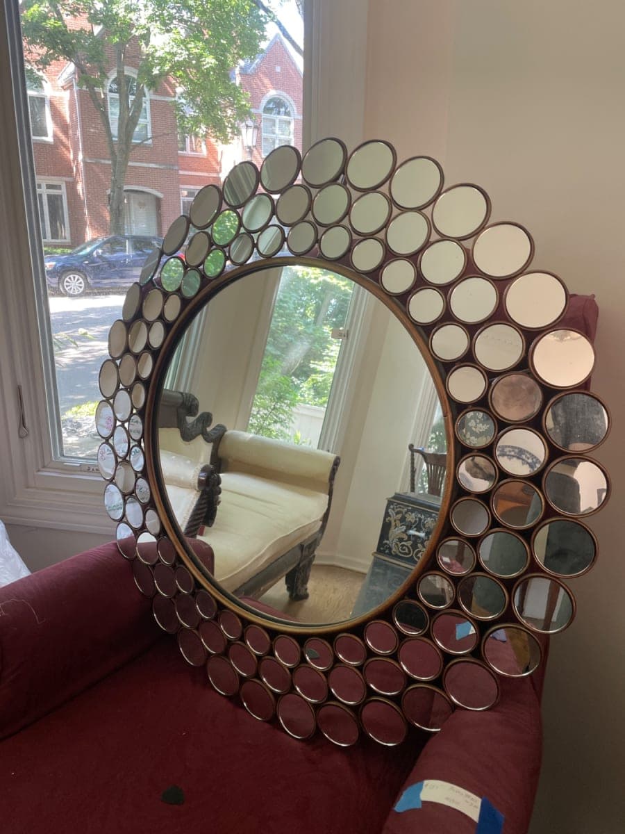30” dia mirror - photo 1