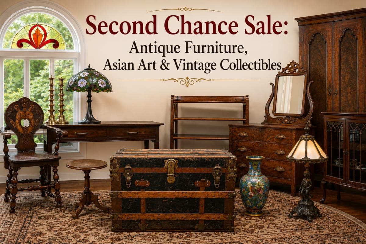Second Chance Sale: Antique Furniture, Asian Art & Vintage Collectibles | Sauganash, Chicago
