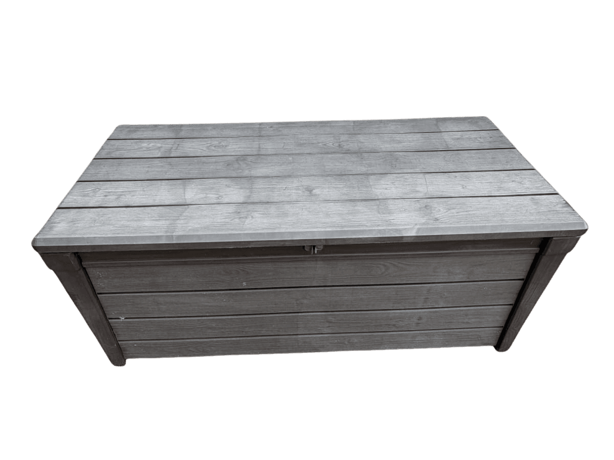 Keter-Style Outdoor Deck Storage Box - photo 1