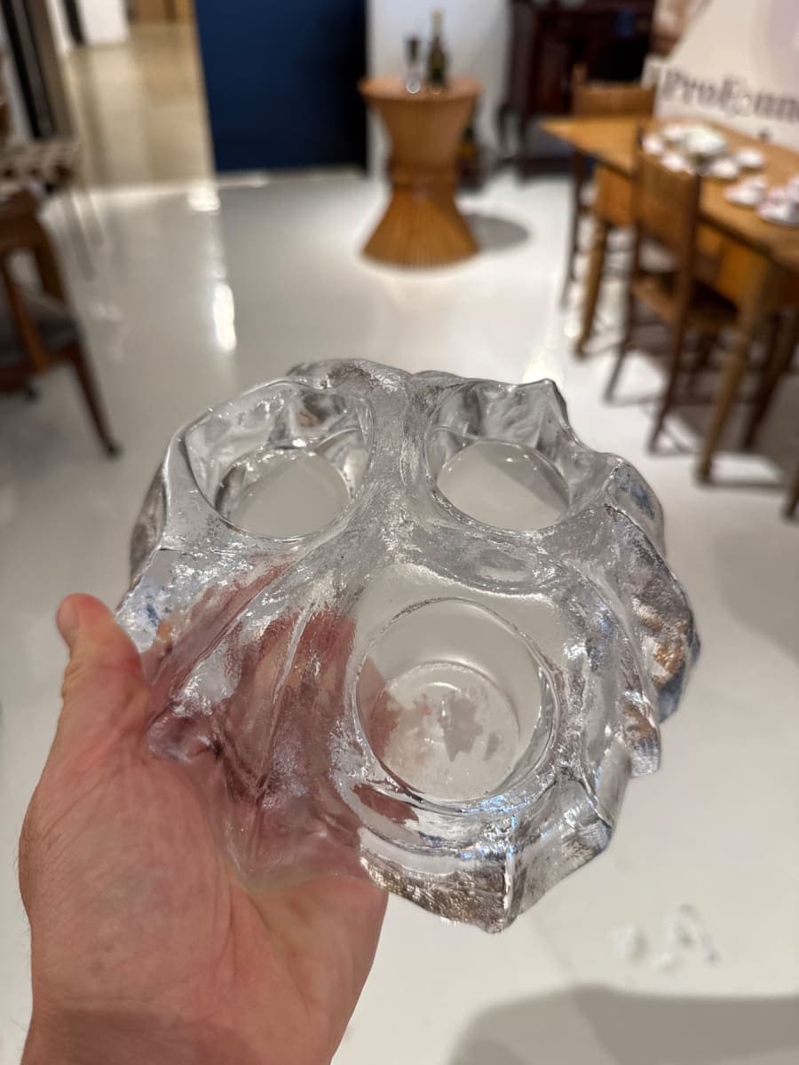 Mural Finland glass Iceburg candle holder - photo 1