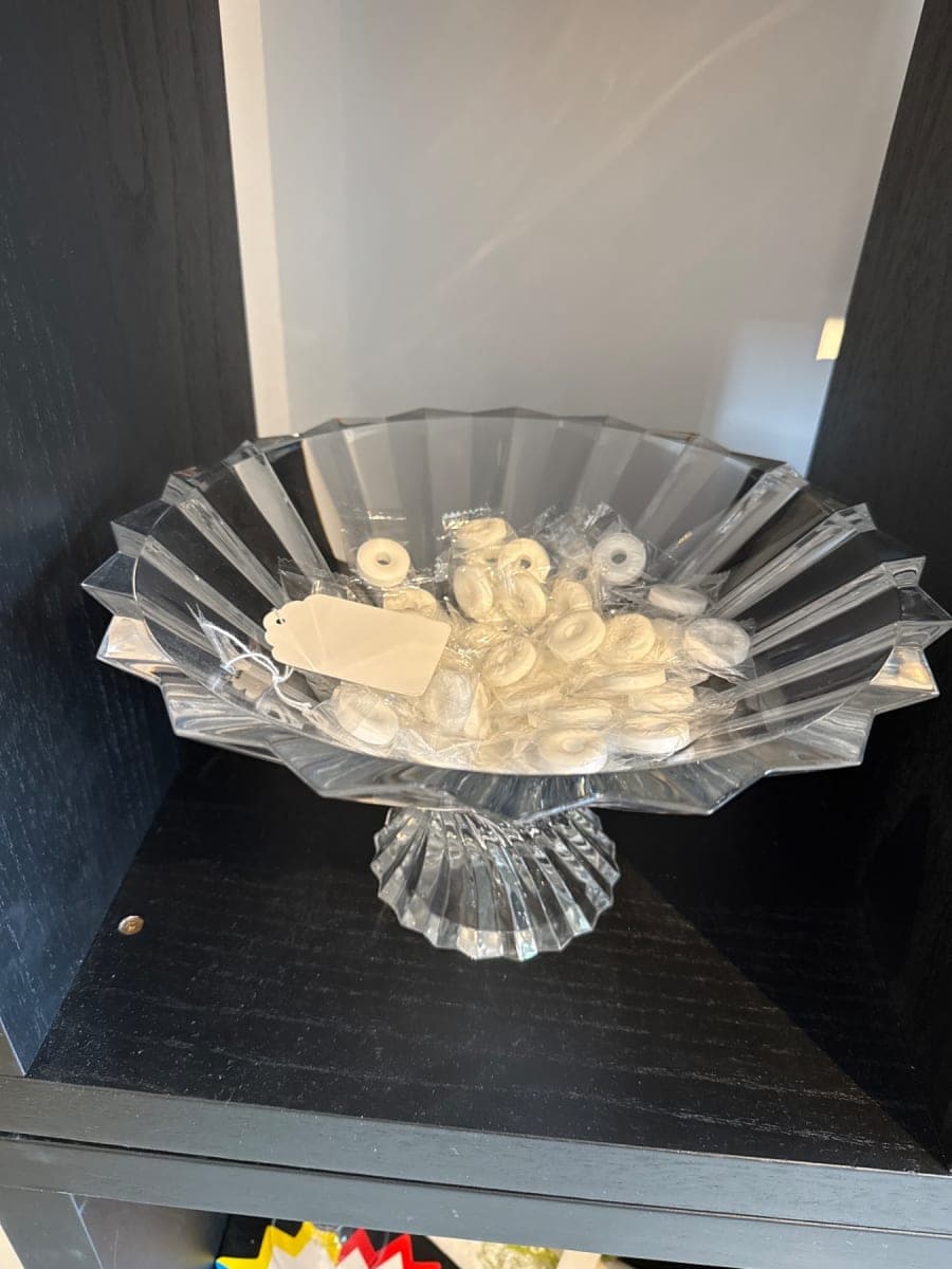 Bohemian Large Fan-Shaped Cut Crystal Vase - photo 1