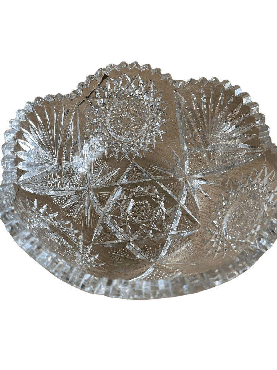 American Brilliant Cut Crystal Bowl - photo 1