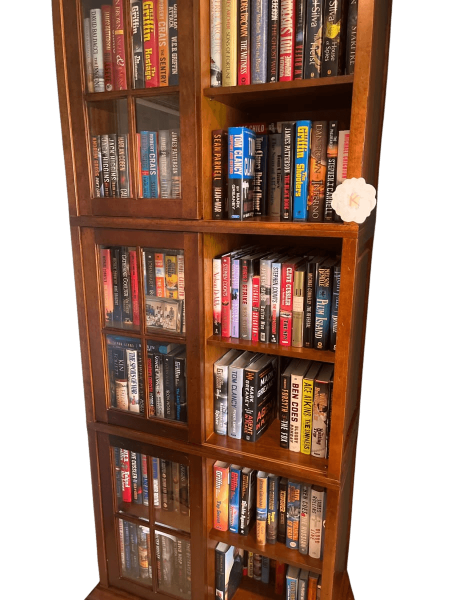 Large Hardcover Thriller Fiction Book Collection - 400+ - photo 1