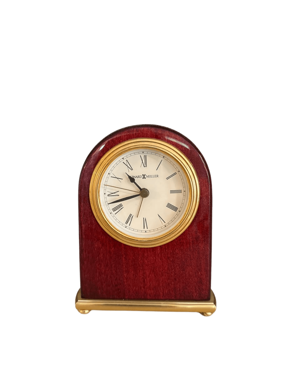 Howard Miller Rosewood Desk Clock - photo 1