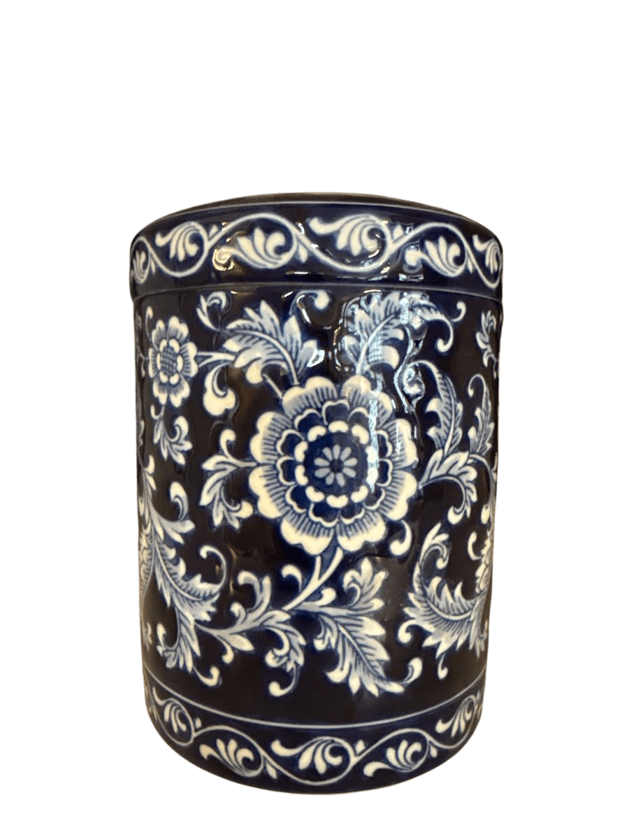 Blue & White Chinese Porcelain Ginger Jar - photo 1