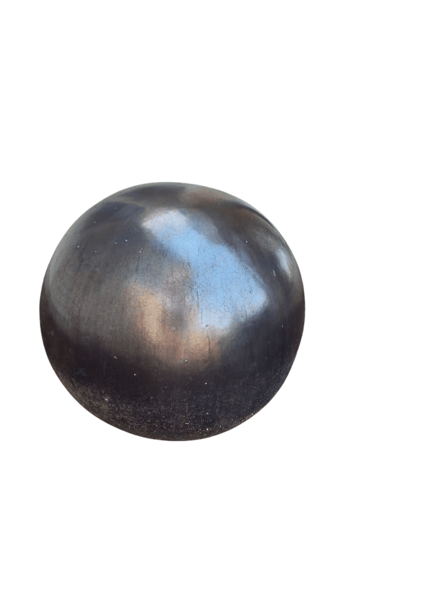 Large Glazed Ceramic Garden Sphere - photo 1
