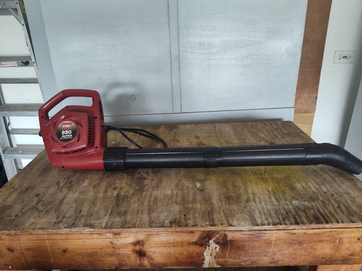Toro 850 Super Blower Vac Electric Leaf Blower - photo 1
