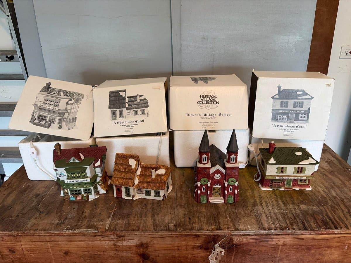 Department 56 Dickens Village Series Set of 4 - photo 1