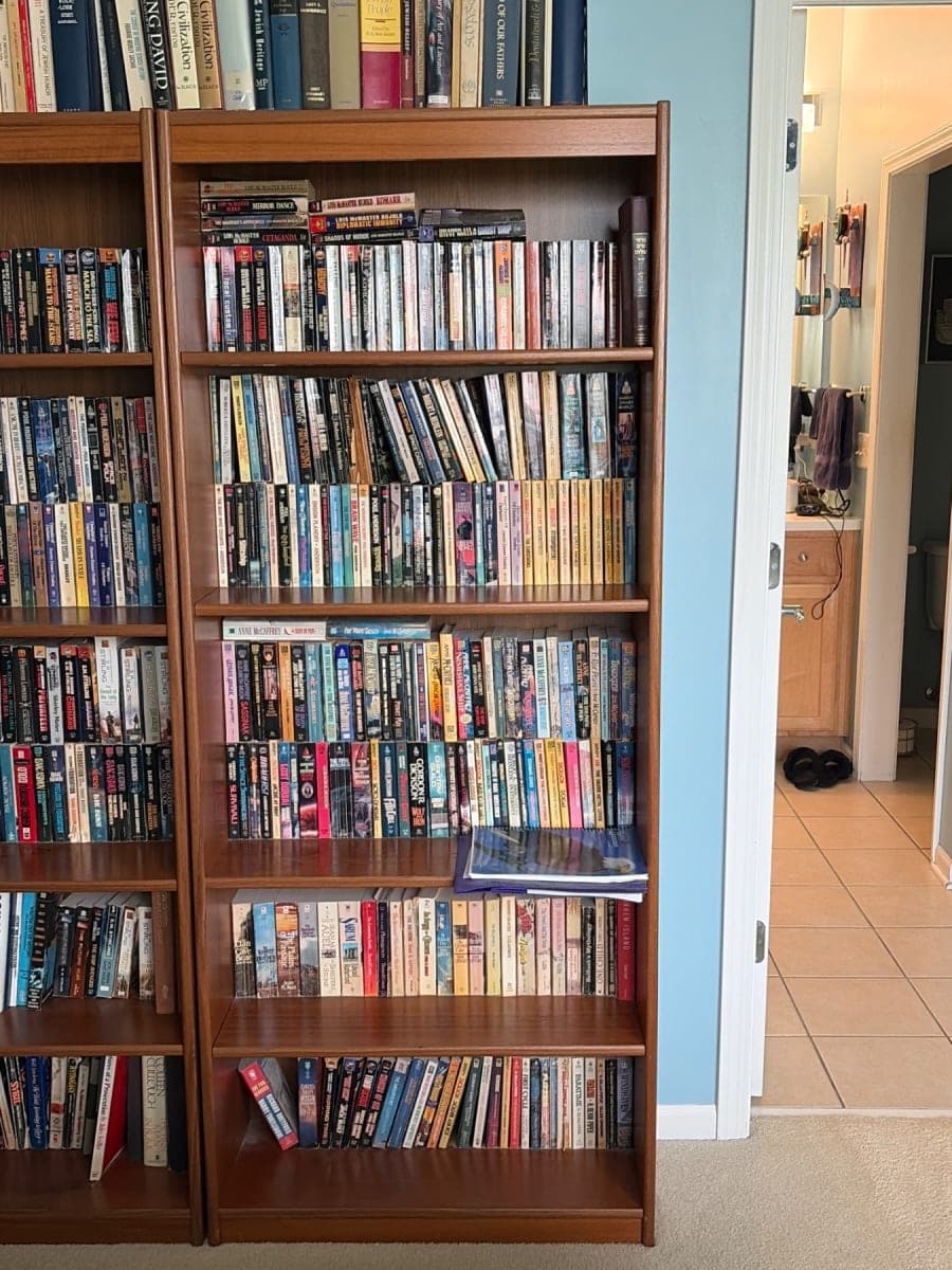 Book shelves