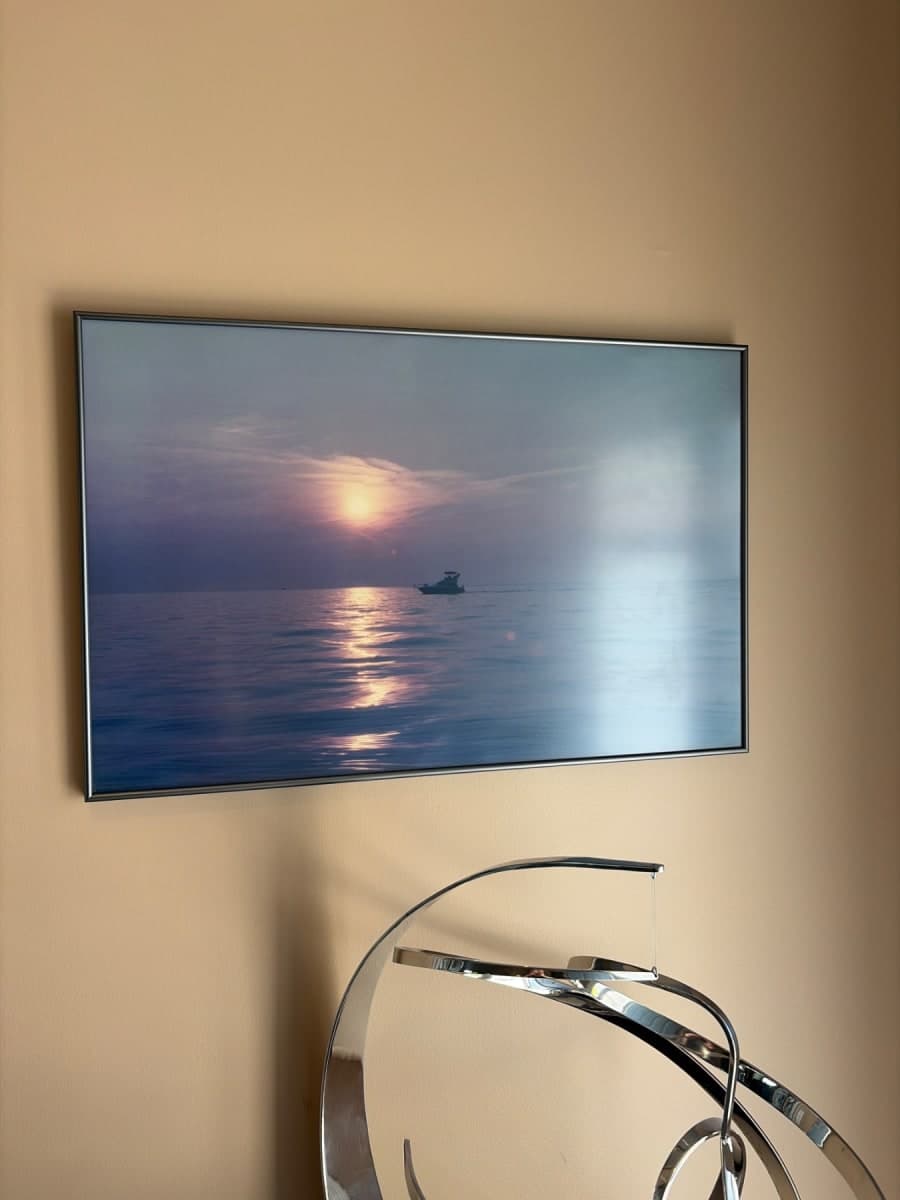 Sunset framed art